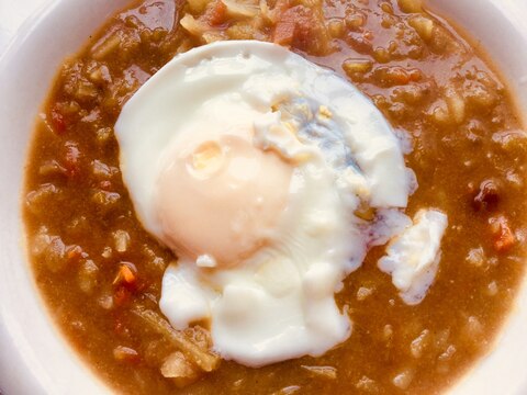 目玉焼きカレー